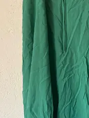 Vorschaubild 4 von Damen A-Linienrock Gr. 40 L Türkis Maxirock Casual Knopfleiste