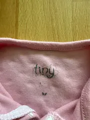 Vorschaubild 2 von Baby Body Strampler Mädchen Rosa Gr. 62 mit Punkten