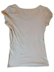 Vorschaubild 2 von Damen T-Shirt Denim Girl Grau Gr. 36/S Casual Kurzarm