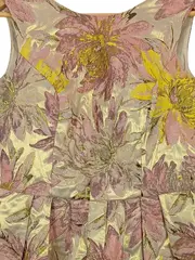 Vorschaubild 2 von Damen Sommerkleid Gr. 40 Elegant Mehrfarbig Blumenmuster Festlich