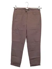 Vorschaubild 1 von TAIFUN Damen Stoffhose Gr. 36 S Braun Casual Elegant Business Hose