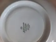 Vorschaubild 2 von Unterteller Porzellan Weiß Klassisch Blumenmuster