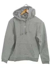 Vorschaubild 1 von Damen Kapuzenpullover Hoodie Grau Einheitsgröße Casual Sportlich