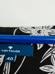 Vorschaubild 4 von Damen Freizeitkleid Gr. 40 Schwarz Blumenmuster Casual