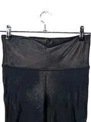 Vorschaubild 3 von Damen Faux Leather Leggings Schwarz Gr. L High Waist