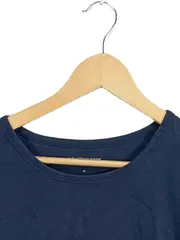 Vorschaubild 3 von Damen T-Shirt Gr. 38/M Blau Casual Baumwolle