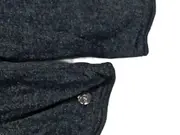 Vorschaubild 4 von Damen Pullover Gr. 36/S Grau Casual V-Ausschnitt Langarm