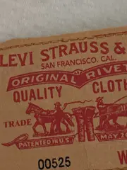 Vorschaubild 3 von 525 Damen Jeans Bootcut Flare 31x32 Blau Vintage Used