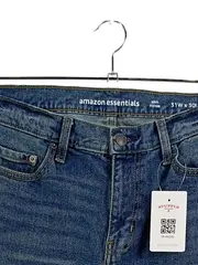 Vorschaubild 2 von Herren Slim Fit Jeans W31 L30 Blau Stretch Denim