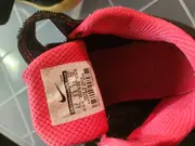 Vorschaubild 3 von Kinder Sneaker low Gr. 22 Schwarz Pink Klettverschluss Sportschuhe
