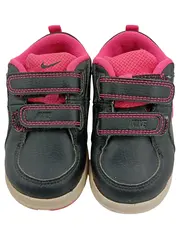 Vorschaubild 1 von Kinder Sneaker low Gr. 22 Schwarz Pink Klettverschluss Sportschuhe