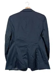 Vorschaubild 2 von Damen Blazer Gr. 36/S Business Elegant Blau Baumwolle