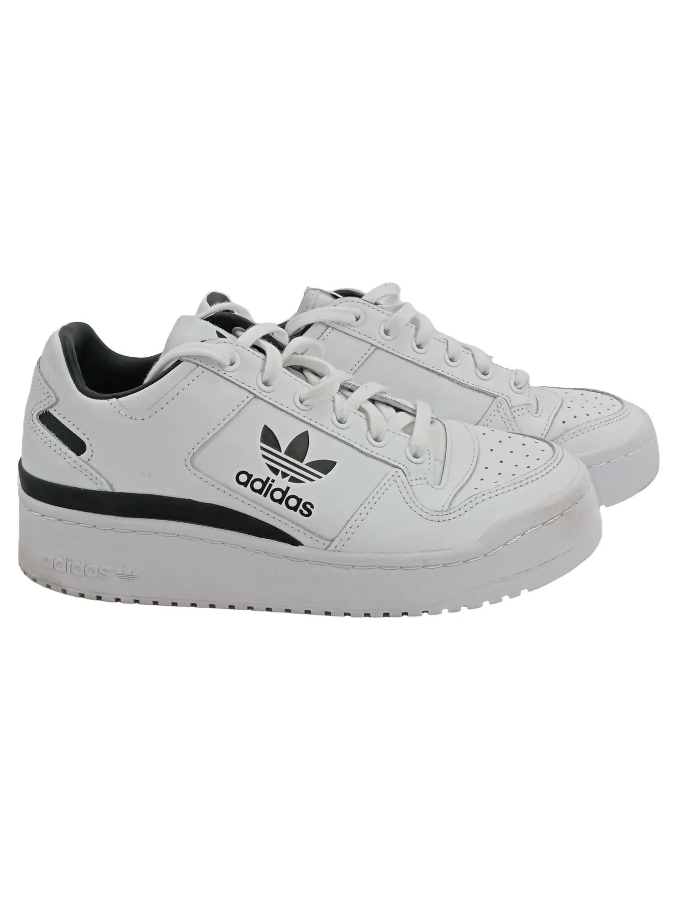 ADIDAS Damen Sneaker Forum Bold Sportschuhe Weiß Gr. 40 Freizeitschuh