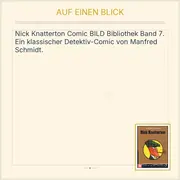 Vorschaubild 2 von Nick Knatterton Comic Manfred Schmidt Bild Comic-Bibliothek 7 Hardcover