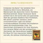 Vorschaubild 3 von Nick Knatterton Comic Manfred Schmidt Bild Comic-Bibliothek 7 Hardcover