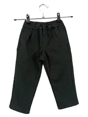 Vorschaubild 1 von Kinder Jogginghose Gr. 92 Schwarz Casual Uni Polyester Viskose Elasthan
