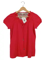 Vorschaubild 1 von Damen T-Shirt Gr. 38;M Rot Casual Baumwolle