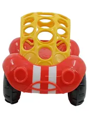 Vorschaubild 2 von Rattle & Roll Auto Motorikspielzeug Baby Rassel Spielzeug Rot Gelb