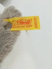Vorschaubild 2 von Baby Kuscheltier Delfin Wal Plüschtier Beige 27cm