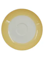 Vorschaubild 1 von Untertasse Unterteller Gelb Premium Porzellan 15cm