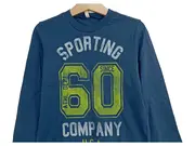 Vorschaubild 2 von Langarmshirt Gr. 104 (4) Blau Sporting 60 Baumwolle