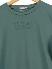 Vorschaubild 2 von Langarmshirt Kinder Gr. 164 Petrol Organic Cotton