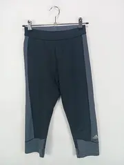 Vorschaubild 6 von Damen Leggings 3/4 Sporthose Schwarz XS