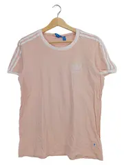 Vorschaubild 1 von Damen Sport T-Shirt Kurzarm Rosa Gr. 36/S Logo Print Uni