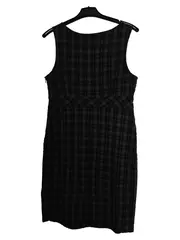 Vorschaubild 2 von Damen Freizeitkleid kariert Gr. 40 Mehrfarbig Viskose