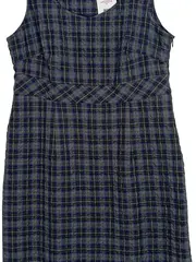 Vorschaubild 3 von Damen Freizeitkleid kariert Gr. 40 Mehrfarbig Viskose