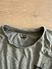 Vorschaubild 3 von Sport Shirt Kinder Gr. 140 Grau Kurzarm