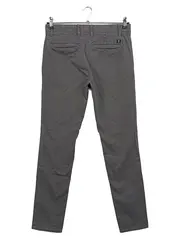 Vorschaubild 2 von Herren Stoffhose W30/L32 Grau Slim Chino Casual Hose