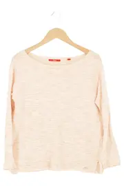 Vorschaubild 1 von Damen Pullover Gr. 38/M Orange Casual Strukturmuster