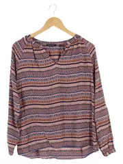 Vorschaubild 1 von MARC O POLO Bluse Damen 36/S Mehrfarbig Bohemian Ethno Langarm Viskose