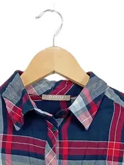 Vorschaubild 2 von Damen Hemdbluse Karo Gr. 34 XS Mehrfarbig Viskose Casual