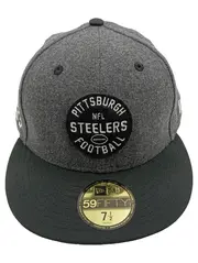 Vorschaubild 1 von 59FIFTY Cap Pittsburgh Steelers NFL Football Grau Gr. 7 1/2