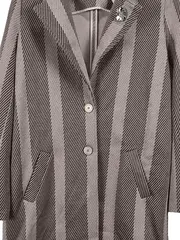 Vorschaubild 3 von Rich&Royal Damen Blazer Gr. 36 Elegant Gestreift Beige