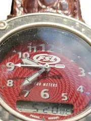 Vorschaubild 3 von FSL Herren Armbanduhr Retro Leder braun Mehrfarbig