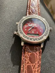 Vorschaubild 6 von FSL Herren Armbanduhr Retro Leder braun Mehrfarbig