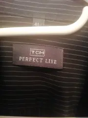 Vorschaubild 2 von TCM Perfect Line Herren Business Hemd Langarm Gestreift Gr. 41/42