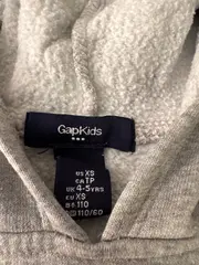 Vorschaubild 3 von Kapuzenpullover Mädchen Gr. XS/110 Grau Casual Hoodie