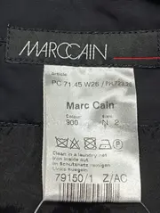 Vorschaubild 3 von Bleistiftrock Damen Gr. 36/S Schwarz Business Falten 57cm