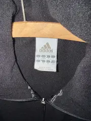 Vorschaubild 2 von Damen Fleecejacke Schwarz Gr. S Stehkragen Reißverschluss Sportlich