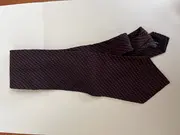 Vorschaubild 2 von Herren Krawatte Rot Seide Business