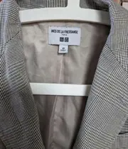 Vorschaubild 3 von Damen Blazer Grau Kariert 32;XS Baumwolle Klassisch