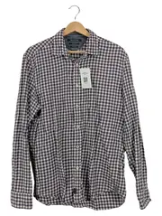 Vorschaubild 1 von Herren Karohemd Gr. 38/XXS Grau Langarm Casual