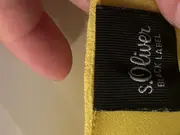 Vorschaubild 3 von Damen Bluse Gelb Gr. 40/L Kurzarm Casual