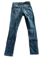 Vorschaubild 2 von Herren Jeans Slim Fit Hose Blau Größe 32 Casual