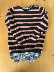 Vorschaubild 5 von Mädchen Pullover Gr. 116 gestreift Blau Casual