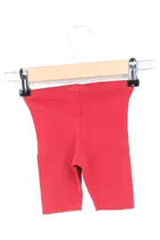 Vorschaubild 2 von Baby Leggings Kinder Gr. 62 Rot Baumwolle Bär Applikation